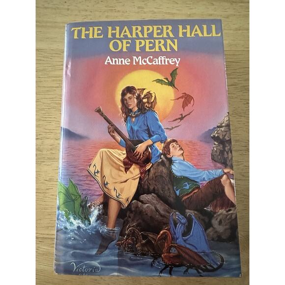 Anne McCaffrey, 2 BKS The Harper Hall of Pern&The Masterharper of Pern HC/BC/DJ - Picture 4 of 15